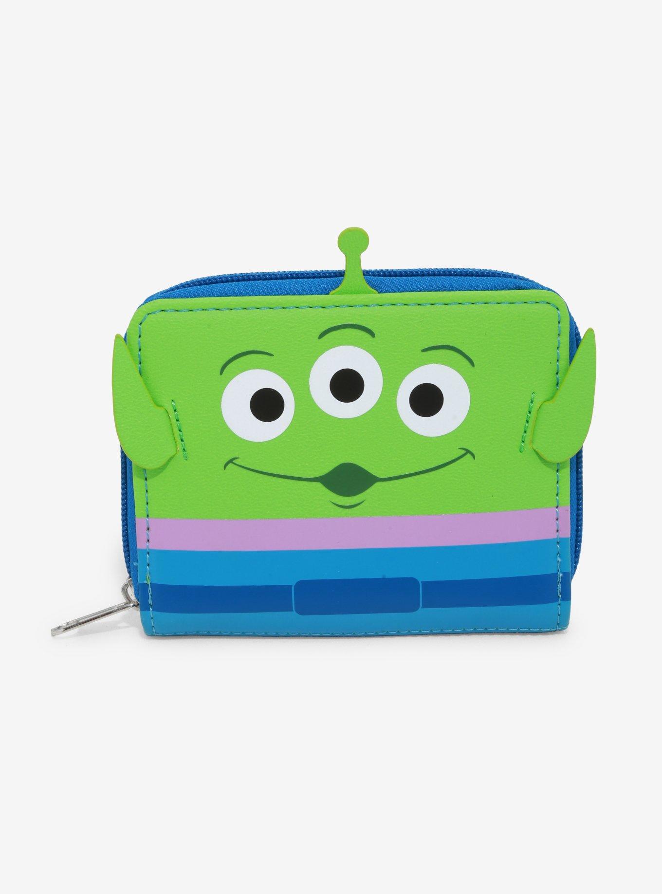 Loungefly Disney Pixar Toy Story Alien Mini Zip Wallet, , hi-res