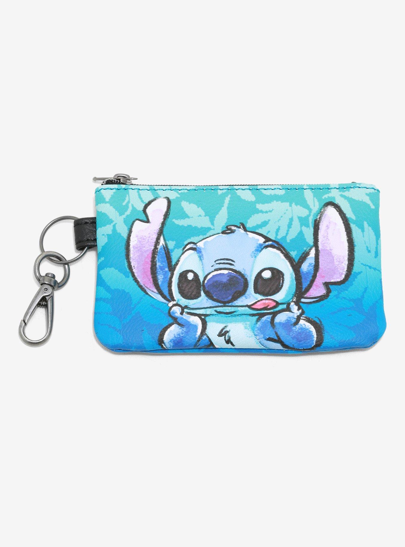 Loungefly Disney Lilo Stitch Key Ring ID Coin Purse Hot Topic