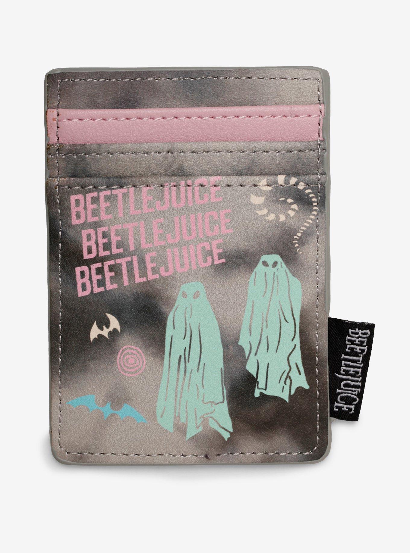Loungefly Beetlejuice Pastel Icon Cardholder, , hi-res