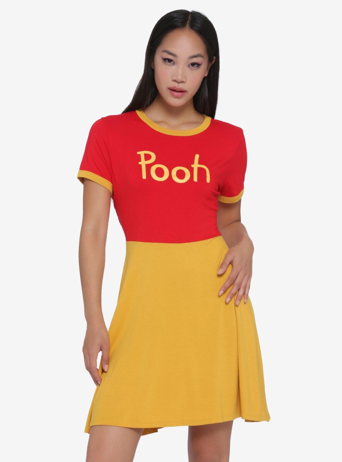 Disney Winnie The Pooh Ringer Dress, MULTI, hi-res
