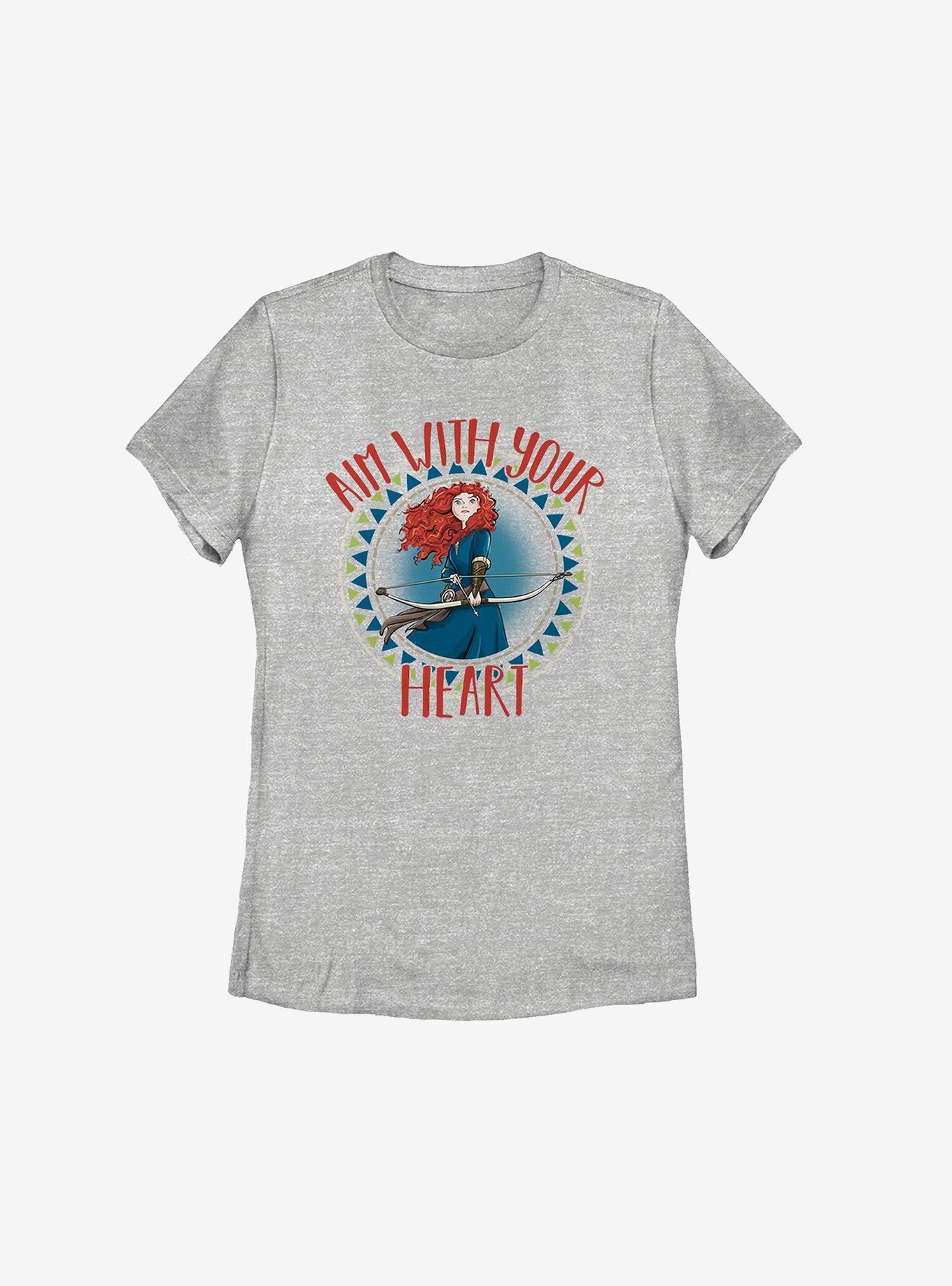 Disney Pixar Brave Aim With Heart Womens T-Shirt, , hi-res