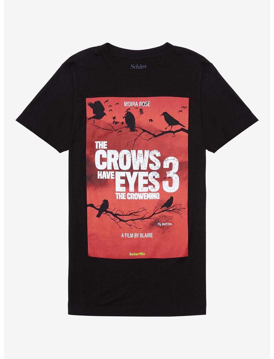Schitt's Creek The Crows Have Eyes 3: The Crowening Girls T-Shirt Plus Size, MULTI, hi-res
