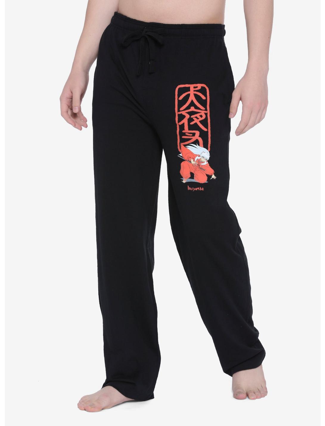 Inuyasha Pajama Pants, BLACK, hi-res