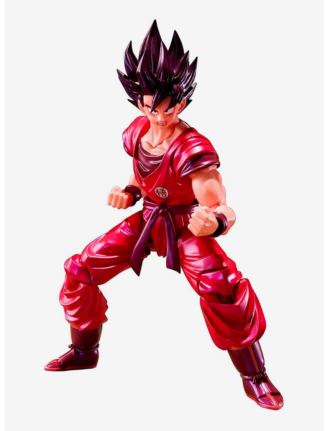 Bandai Tamashii Nations Dragon Ball Z Son Goku (Kaio-ken Ver.) S.H.Figuarts Action Figure, , hi-res