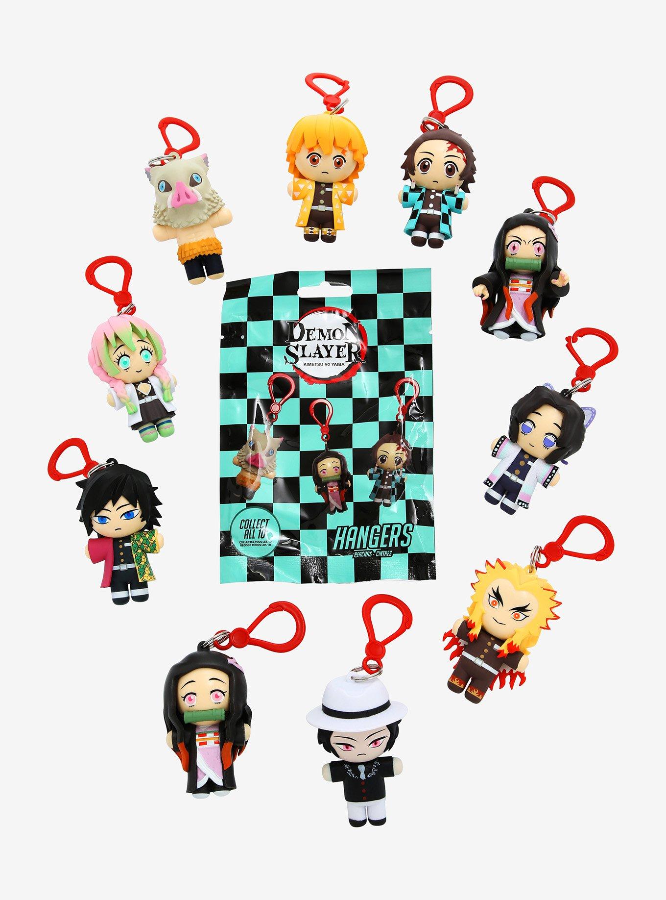 Demon Slayer: Kimetsu no Yaiba Hangers Blind Bag Figural Clips, , hi-res