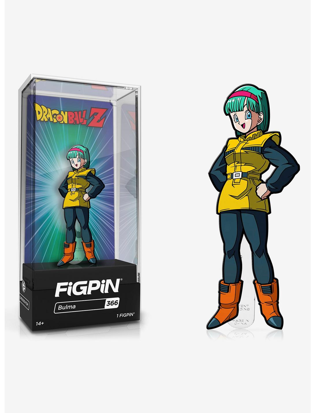 FiGPiN Dragon Ball Z Classic Bulma Enamel Pin, , hi-res