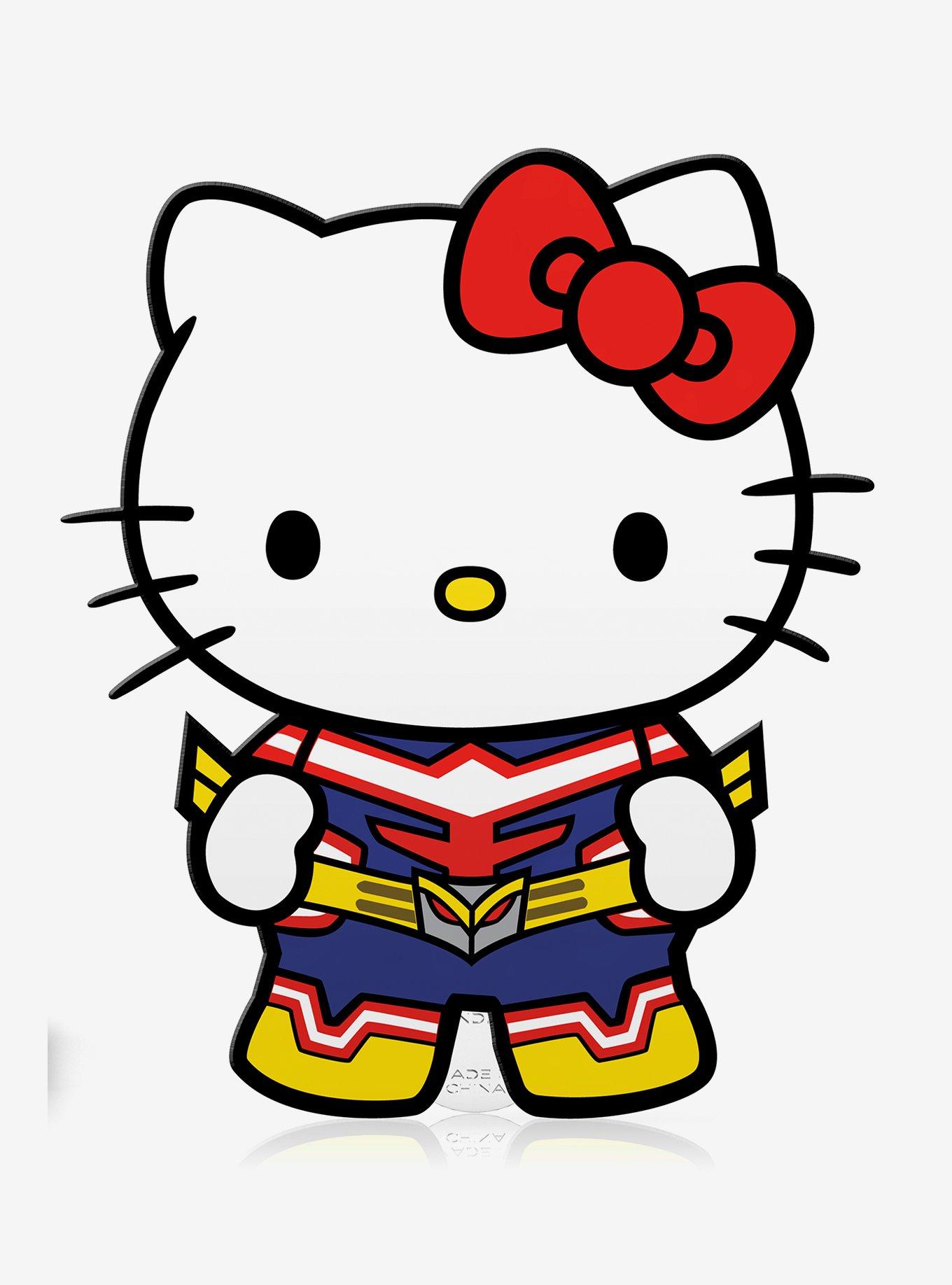 FiGPiN My Hero Academia x Hello Kitty and Friends Hello Kitty All Might Enamel Pin, , hi-res