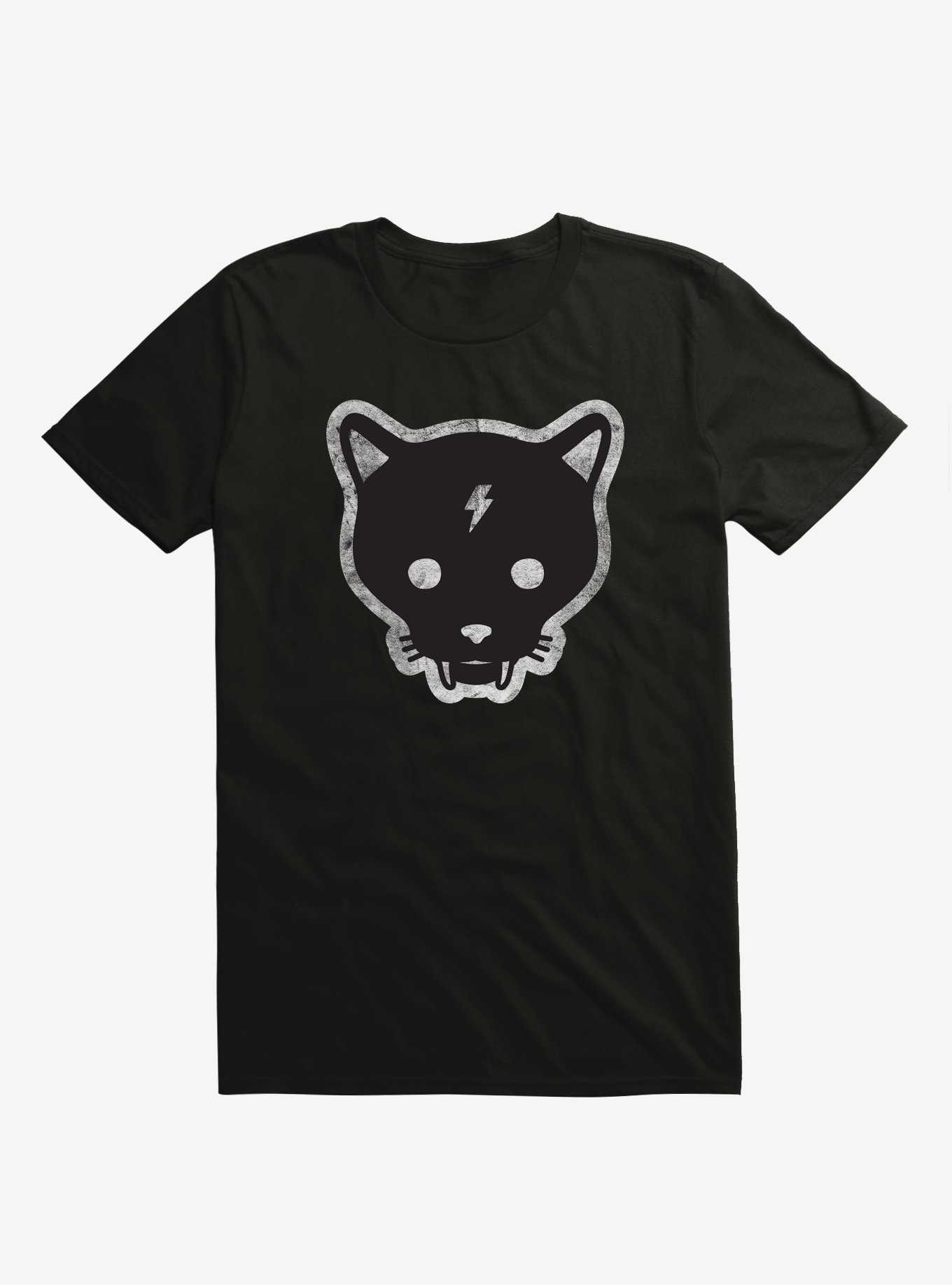 Gato Negro Cat Black T-Shirt, , hi-res