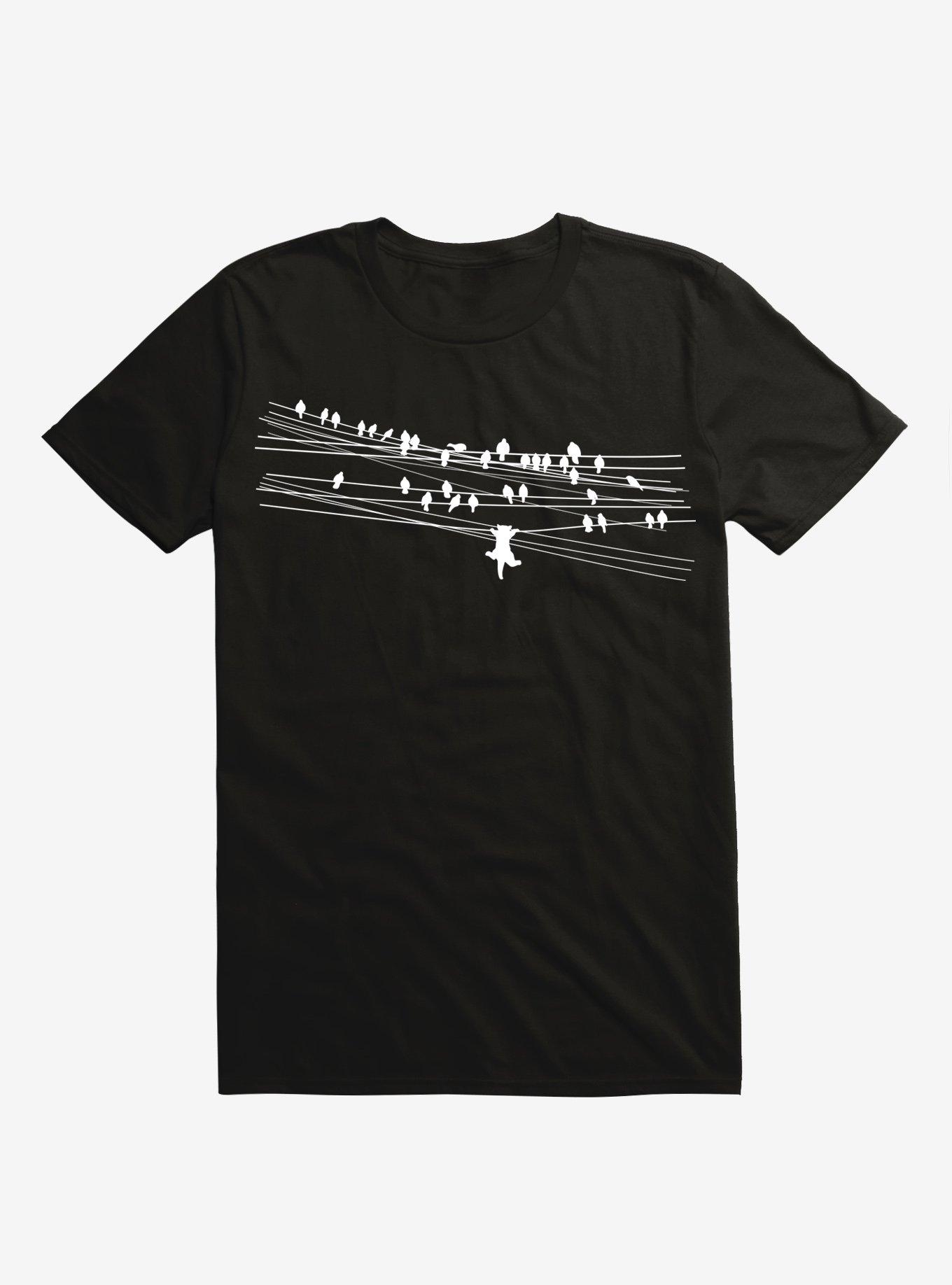 Ambition Killed The Cat Black T-Shirt, , hi-res