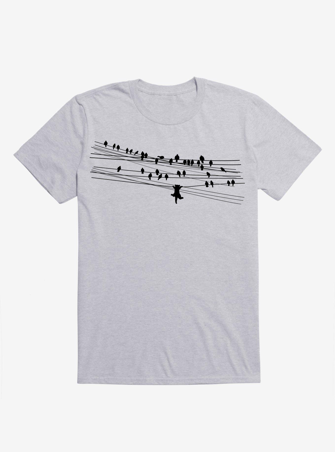 THRDLESS Ambition Killed The Cat Sport Grey T-Shirt
