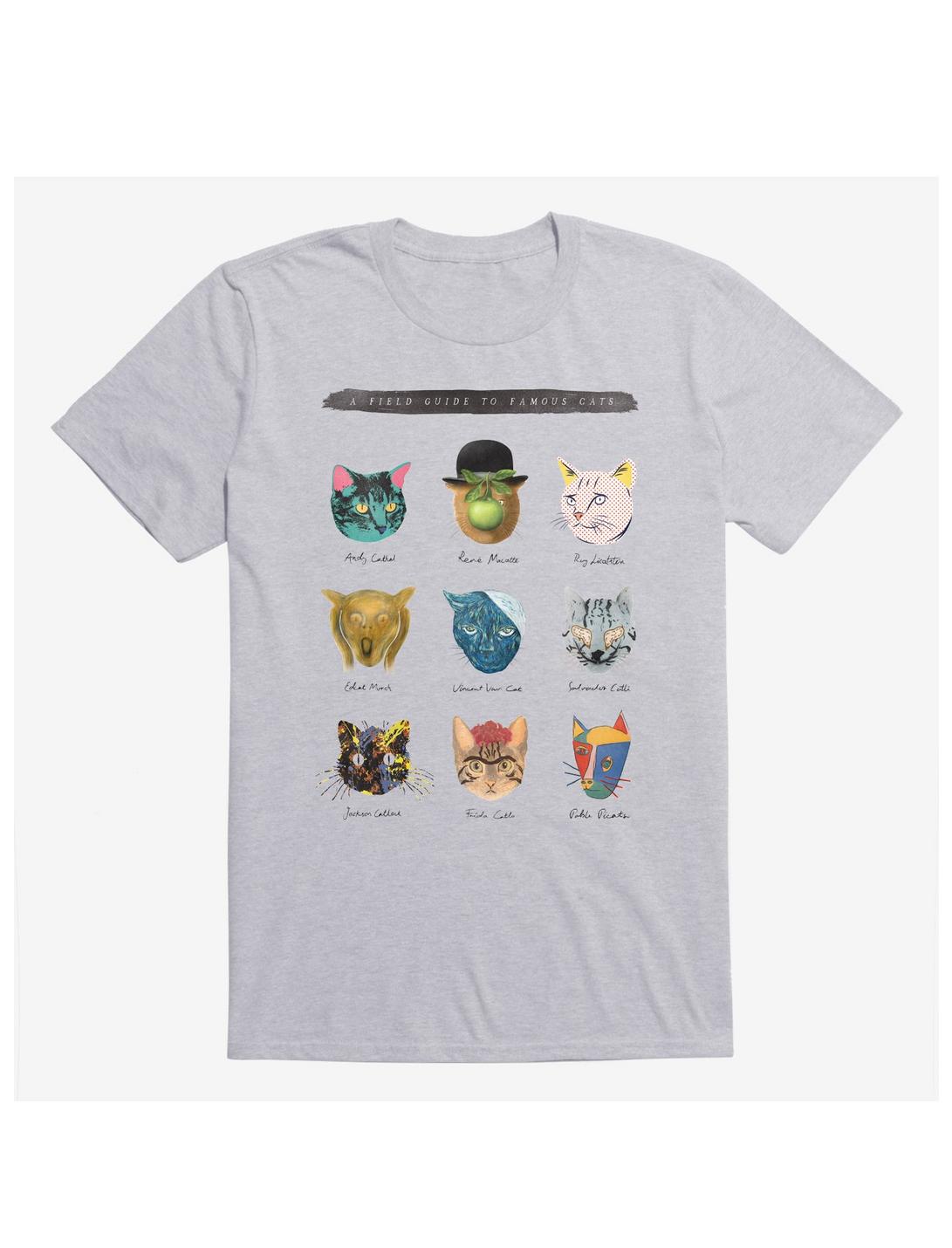 Art&Meow Artist Cats Sport Grey T-Shirt, SPORT GRAY, hi-res
