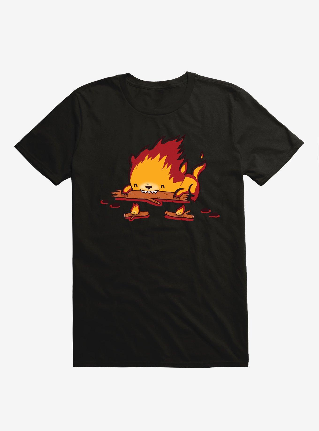 His Burn Is Worse Than His Bite Pet Black T-Shirt, , hi-res