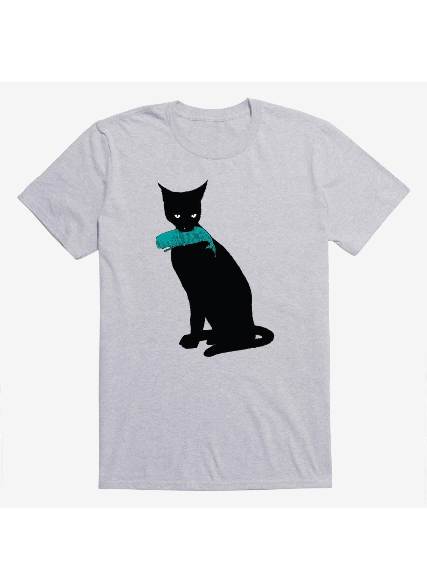 THRDLESS I Got Another Whale Cat Sport Grey T-Shirt
