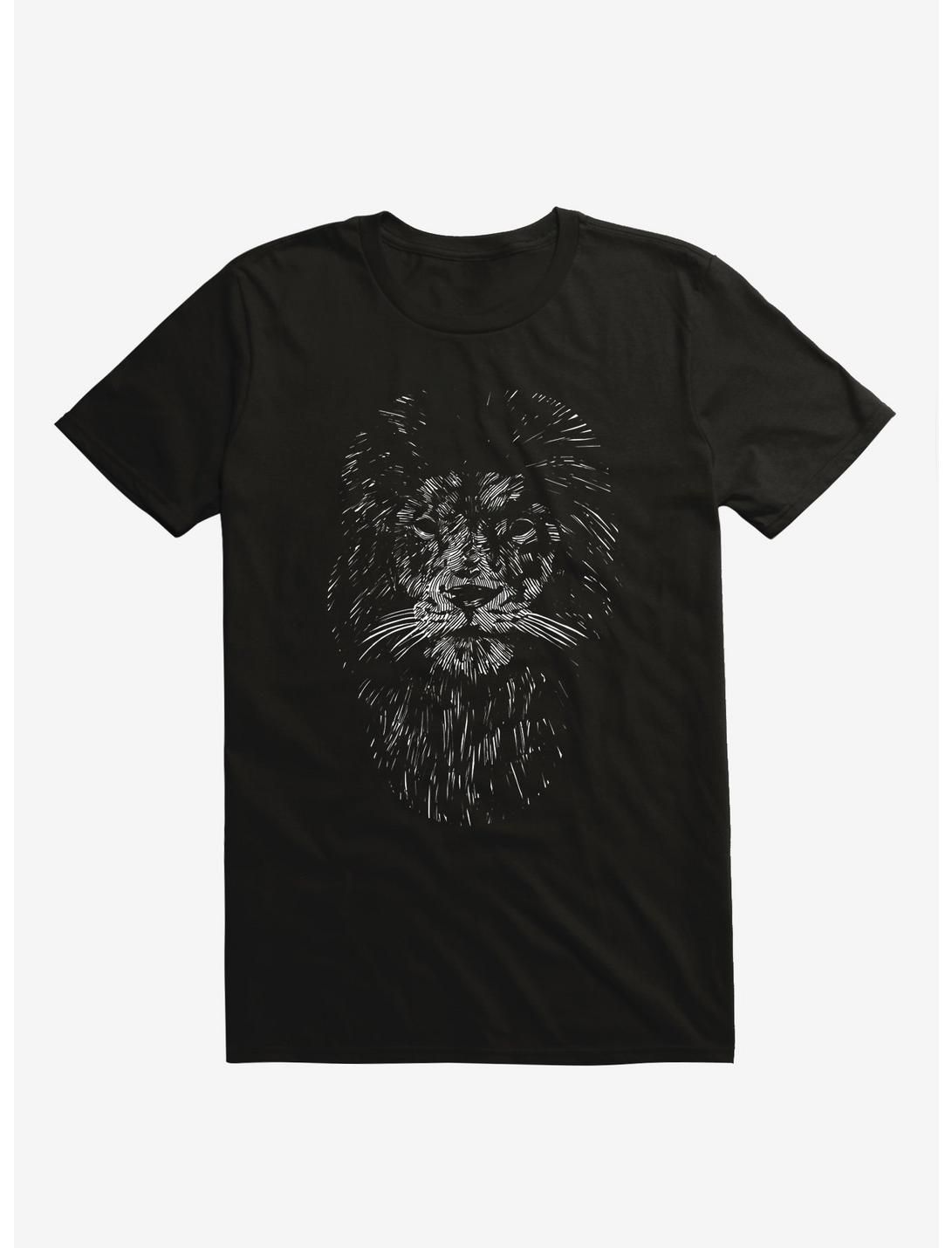 Black Lion Black T-Shirt - BLACK | Hot Topic