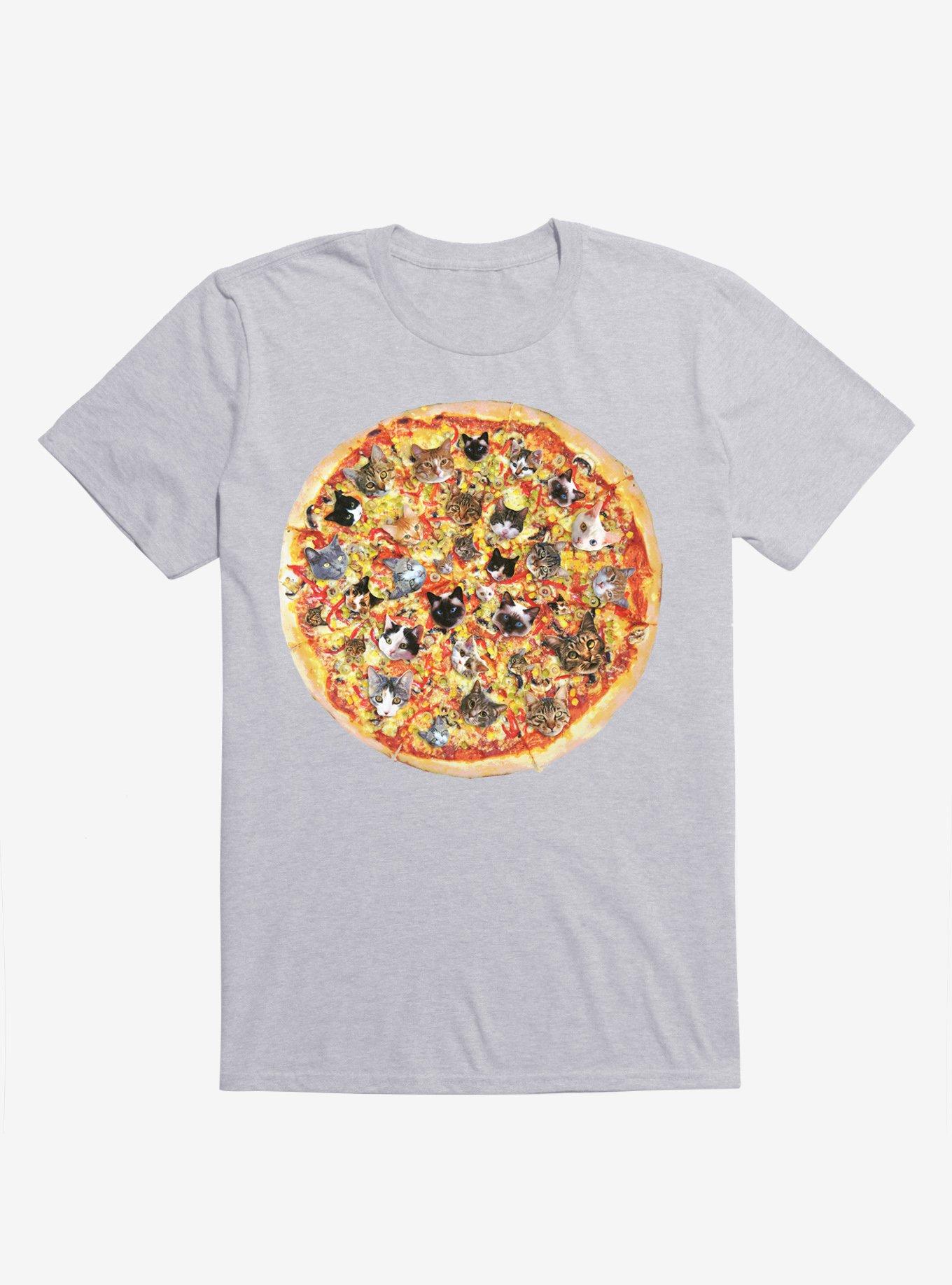If The Internet Was A Pizza Cat Sport Grey T-Shirt, SPORT GRAY, hi-res