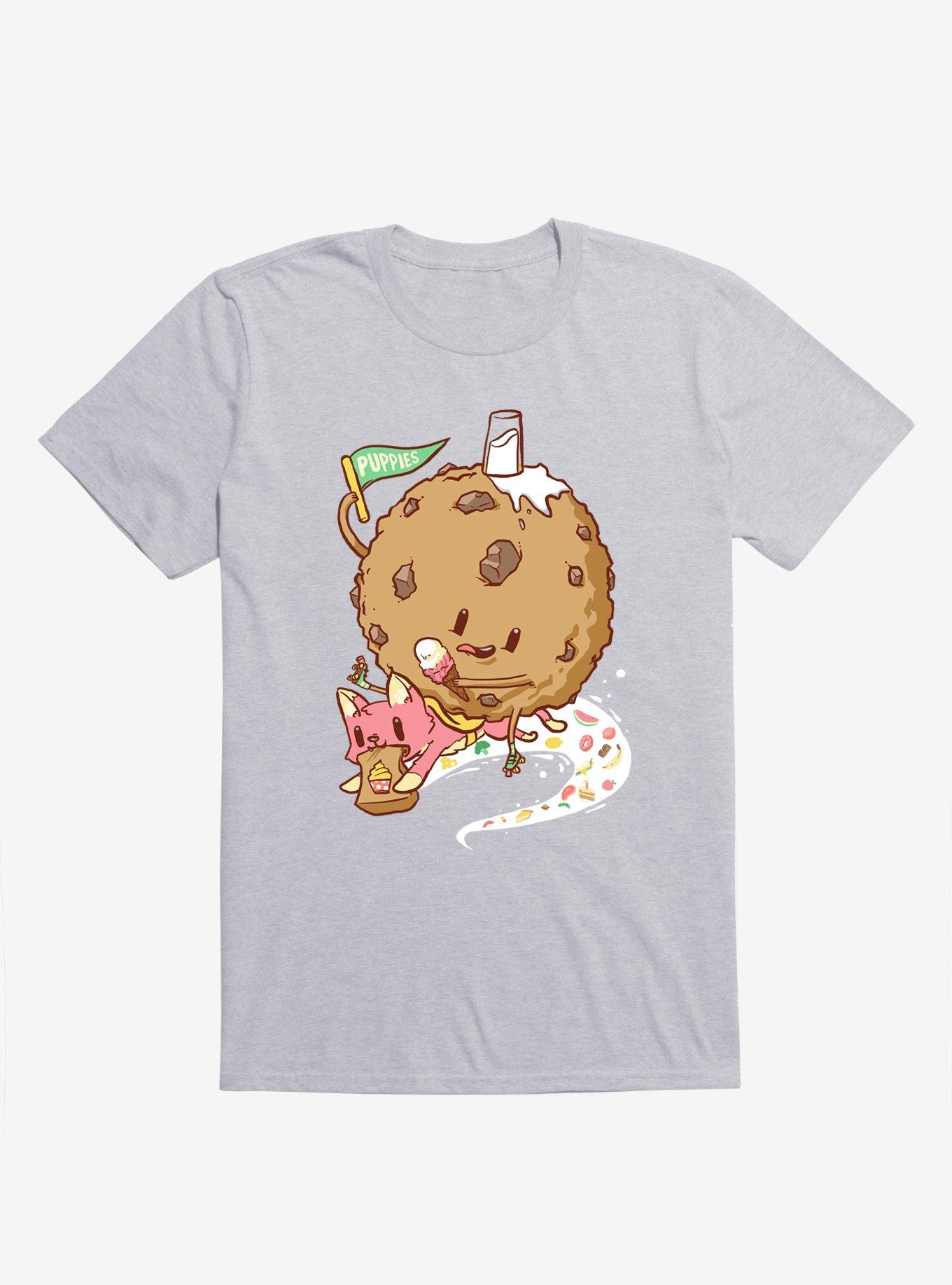 Cake Delivery Cat Sport Grey T-Shirt