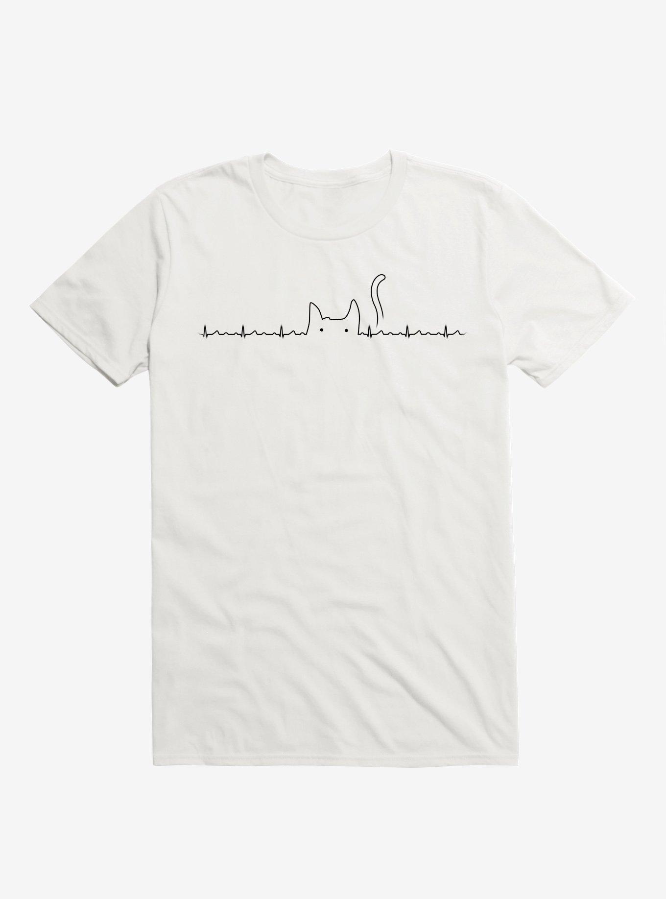 Cat Lover White T-Shirt