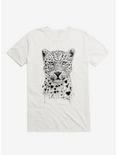 Lovely Leopard Hearts White T-Shirt, WHITE, hi-res