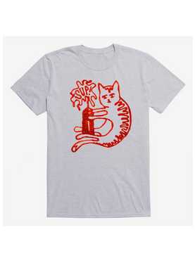 Catsup Cat Ketchup Sport Grey T-Shirt, , hi-res