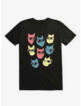 Cool Cats Black T-Shirt, , hi-res