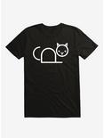 Copy Cat Black T-Shirt, BLACK, hi-res