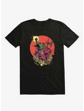 Monster Metal Skull Black T-Shirt, , hi-res