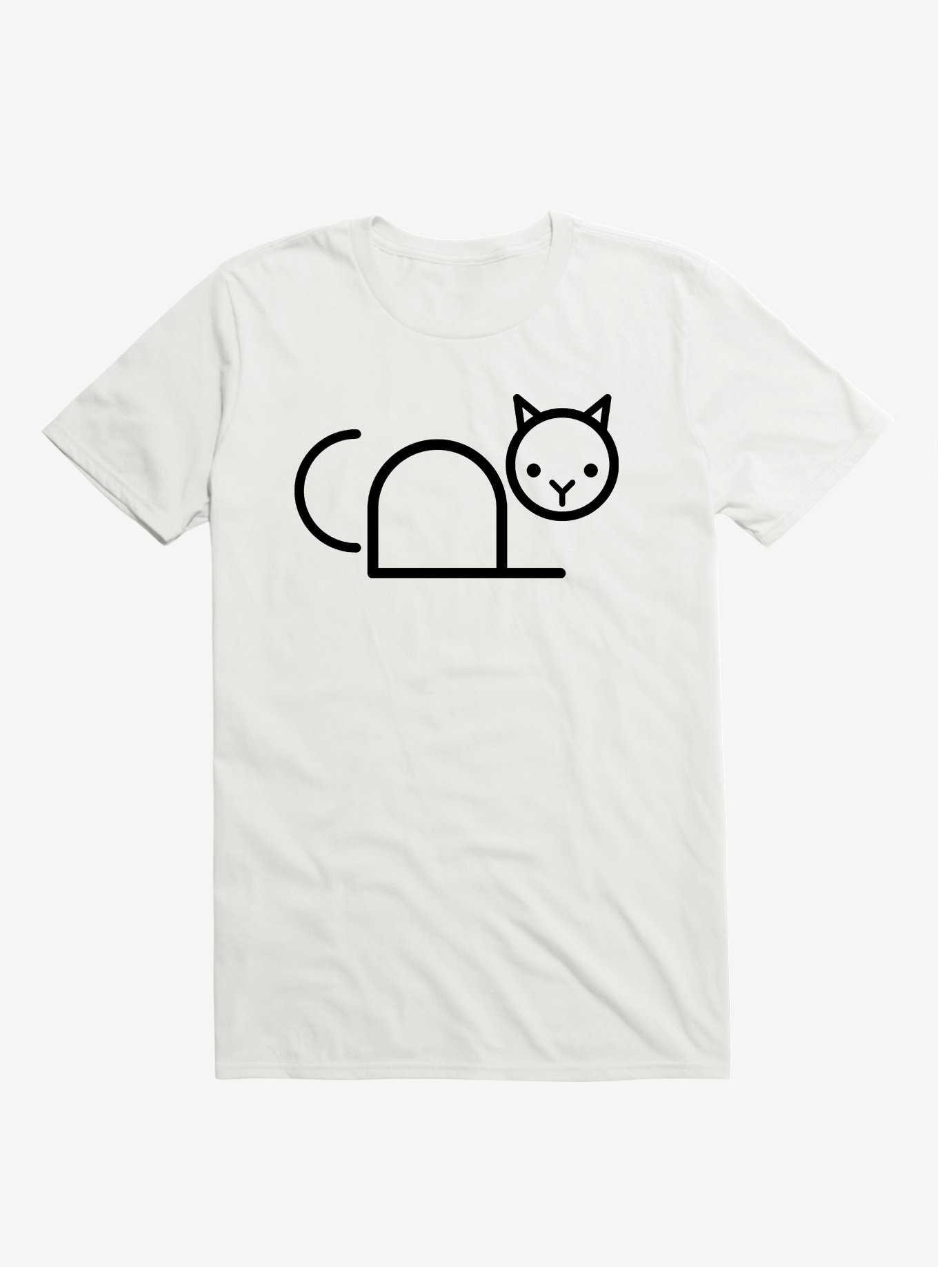 Copy Cat White T-Shirt, , hi-res