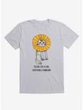 Everything Is Rawrsome Cat Sport Grey T-Shirt, SPORT GRAY, hi-res