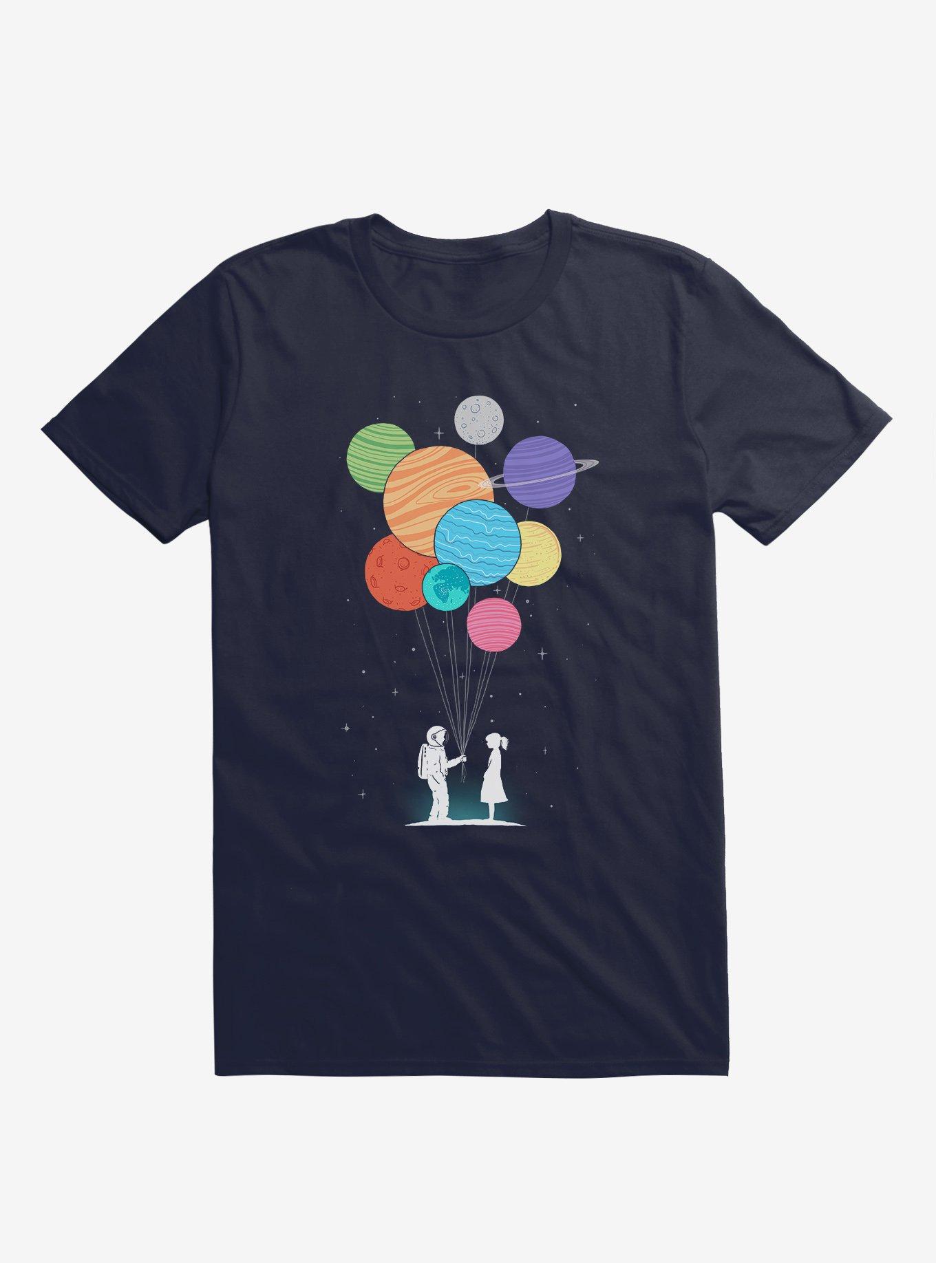 THRDLESS You Are My Universe Astronaut & Planets T-Shirt