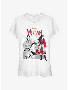 Disney Mulan Live Action Comic Panels Girls T-Shirt, , hi-res
