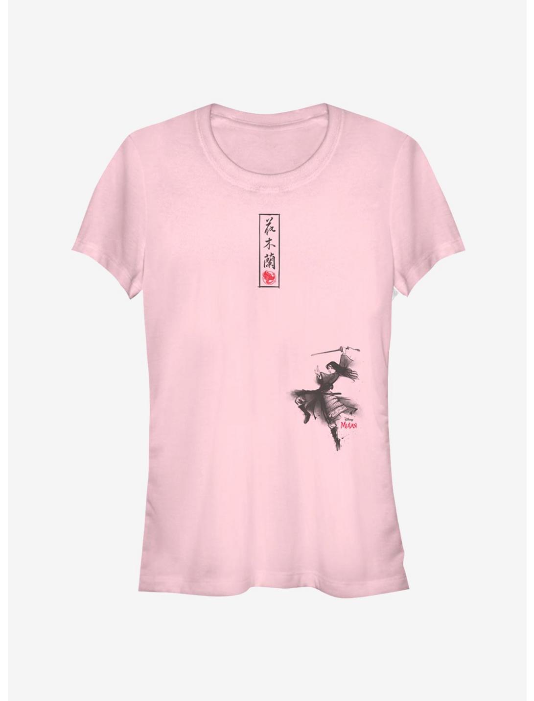Disney Mulan Live Action Scroll Girls T-Shirt, LIGHT PINK, hi-res