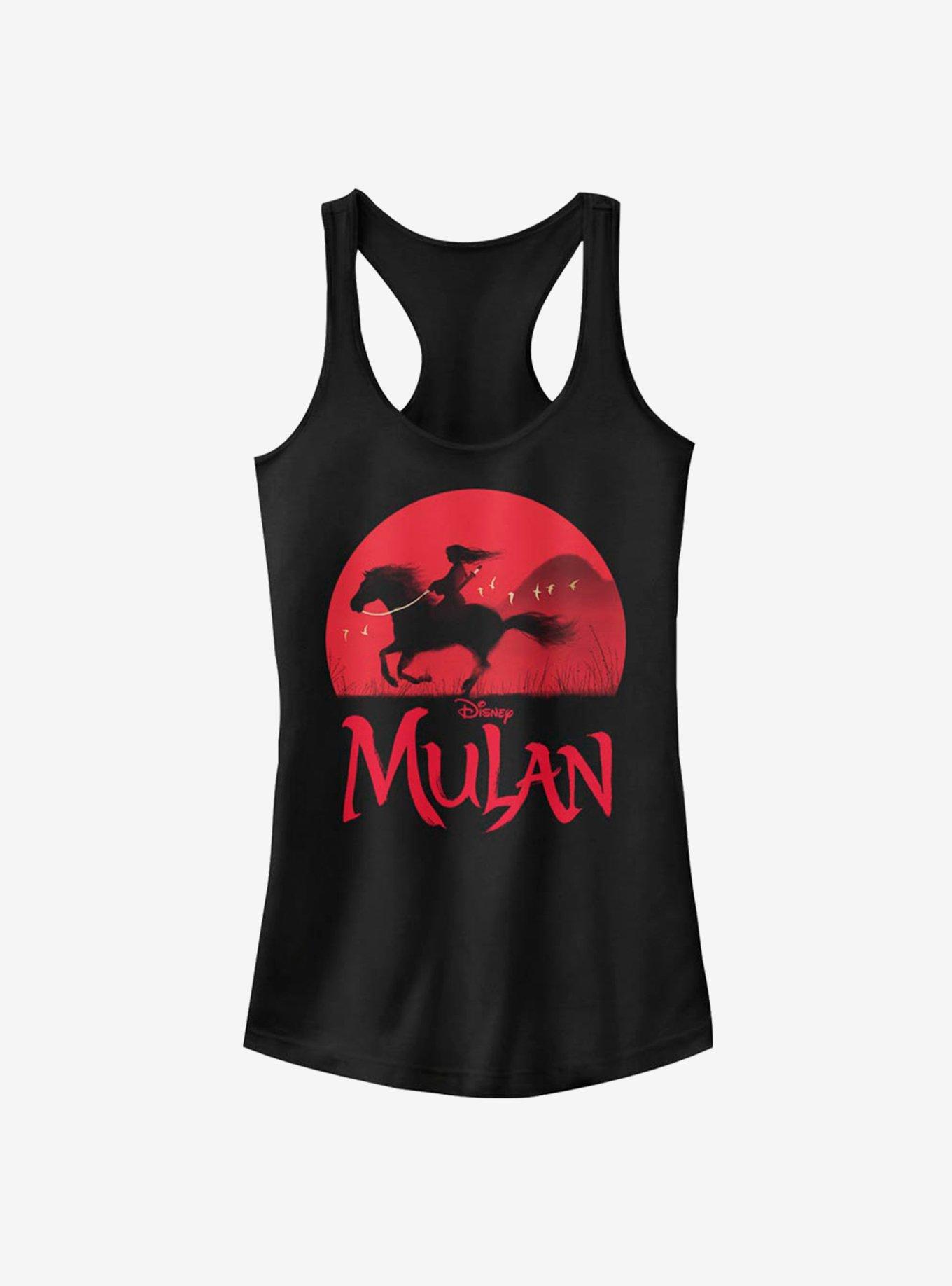 Disney Mulan Live Action Sunset Girls Tank, BLACK, hi-res