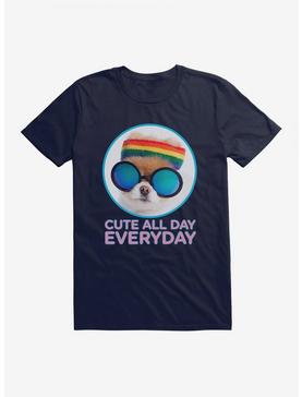 Boo The World's Cutest Dog Cute All Day Everyday T-Shirt, NAVY, hi-res