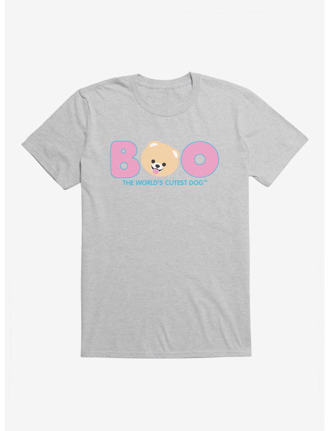Boo The World's Cutest Dog Name Logo T-Shirt, , hi-res