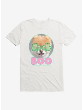 Boo The World's Cutest Dog Shamrock Eyes T-Shirt, , hi-res