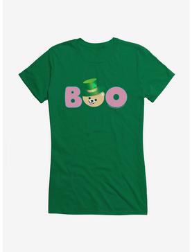 Boo The World's Cutest Dog St. Patrick's Hat Girls T-Shirt, , hi-res