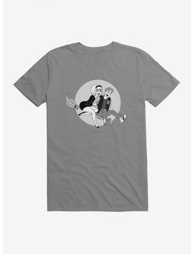Archie Comics Archie And Sabrina Over The Moon T-Shirt, STORM GREY, hi-res