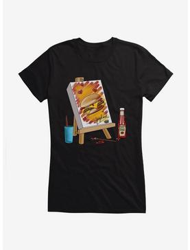 Plus Size Archie Comics Burger Painting GIrls T-Shirt, , hi-res