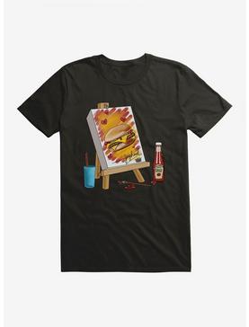 Plus Size Archie Comics Burger Painting T-Shirt, , hi-res