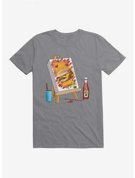 Archie Comics Burger Painting T-Shirt, STORM GREY, hi-res