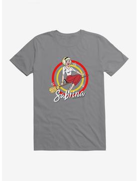 Archie Comics Sabrina The Teenage Witch Broom T-Shirt, STORM GREY, hi-res