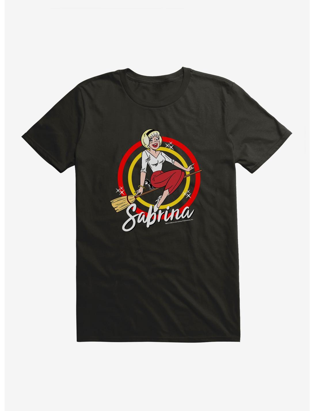 Archie Comics Sabrina The Teenage Witch Broom T-Shirt, , hi-res
