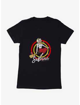 Archie Comics Sabrina The Teenage Witch Broom Womens T-Shirt, , hi-res