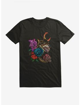 HT Creators: Christina Jorgenson Werewolf Roses T-Shirt, , hi-res
