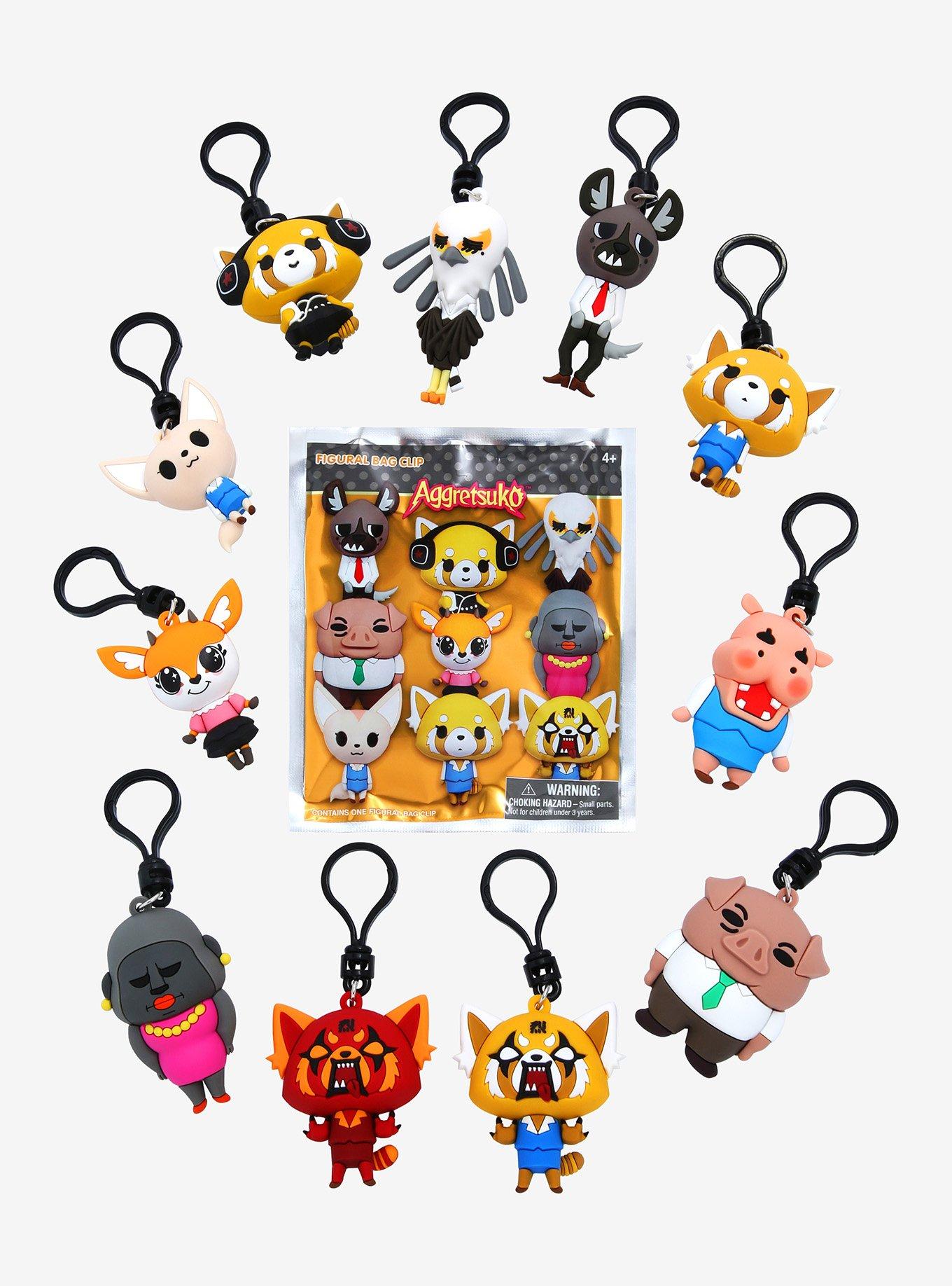 Aggretsuko Season 1 Blind Bag Figural Bag Clip, , hi-res