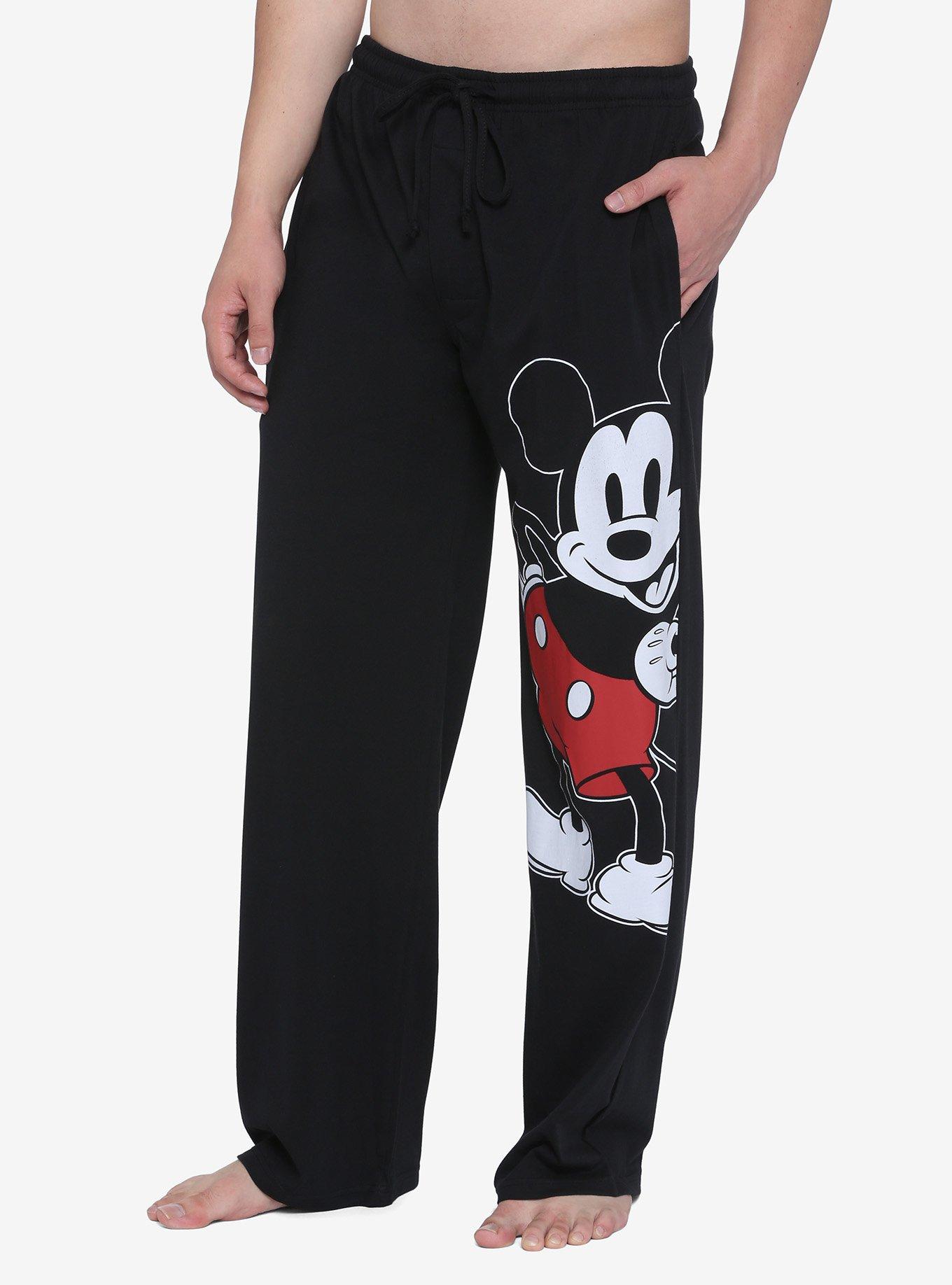 Disney Mickey Mouse Pajama Pants, BLACK, hi-res