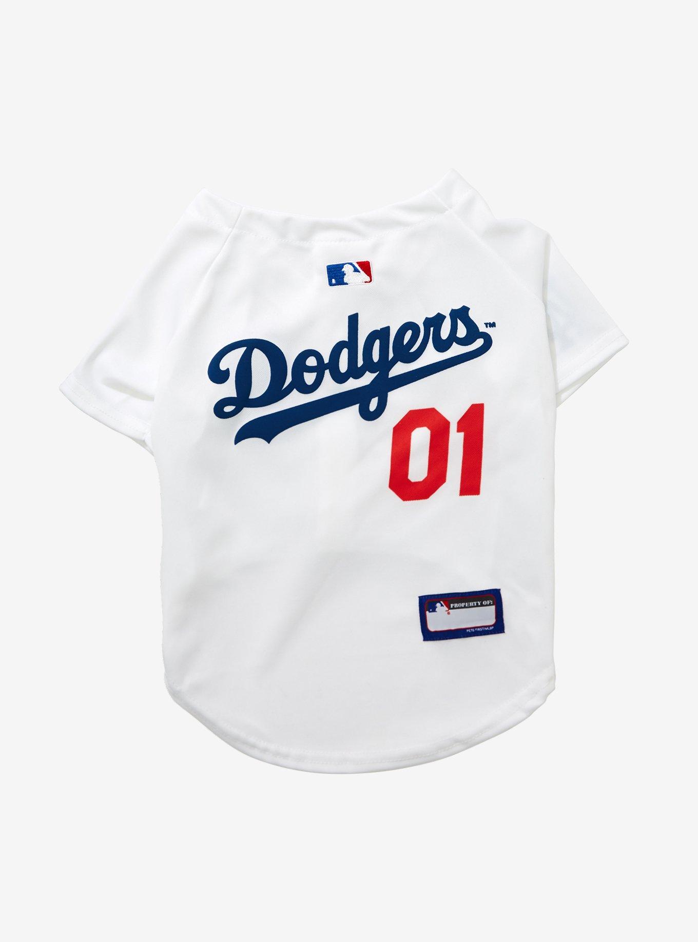 MLB LA Dodgers Pet Jersey, MULTI, hi-res