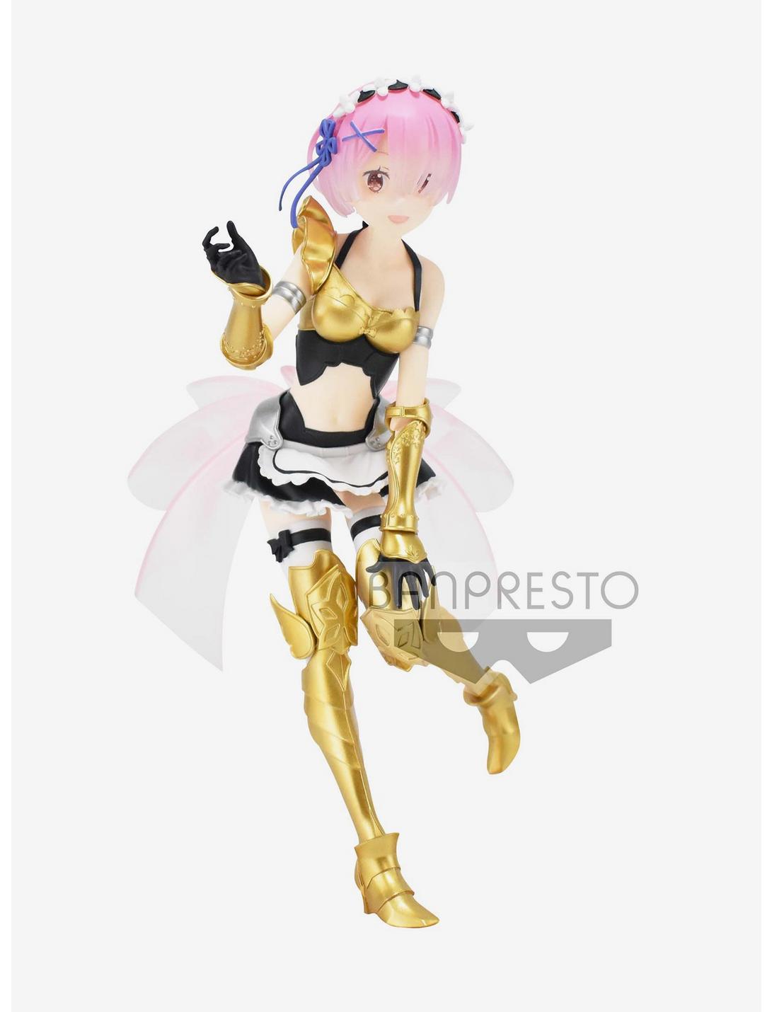 Banpresto Re:Zero Starting Life In Another World EXQ Ram Collectible Figure, , hi-res