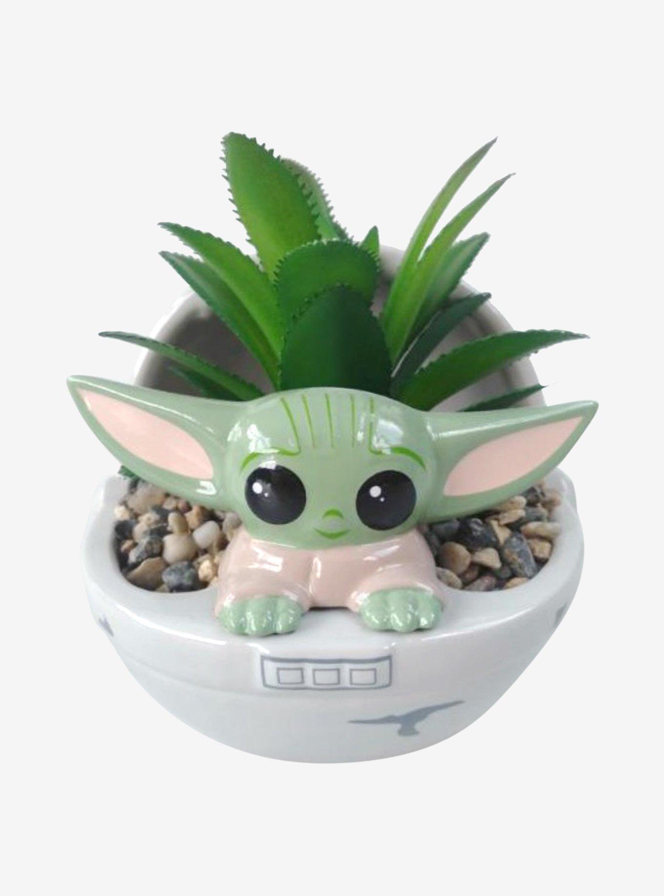 Star Wars The Mandalorian The Child Faux Succulent Planter, , hi-res