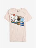 My Hero Academia X Hello Kitty And Friends Pink Panel T-Shirt, MULTI, hi-res